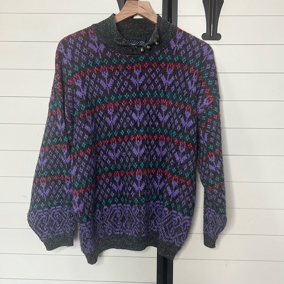 Vintage Lindsay Gray sweater - Picture 1 of 4